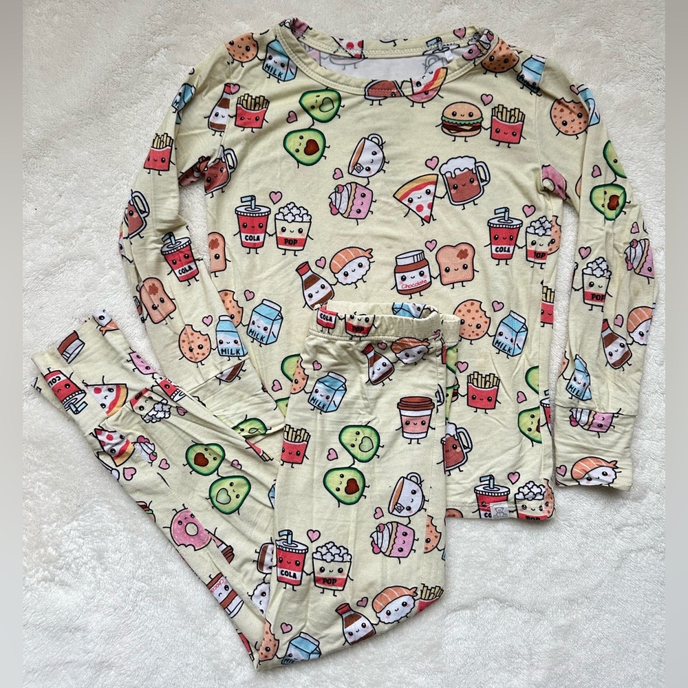 Valentine’s Foodie Pajama Set - Toddler